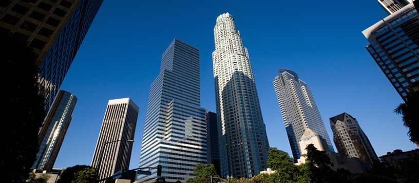 Photograph of the Los Angeles Skyline